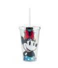 Copo Com Canudo Minnie 100 Anos 450ml Disney Copo Com Canudo Minnie 100 Anos 450ml Disney