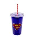 Copo Com Canudo Super Homem (Super Man): DC Comics