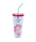 Copo Com Cubos De Gelo Sereia Ariel 600ml Disney