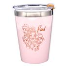 Copo com Tampa - 300ml - Princesas Disney - Be Kind - Zonacriativa