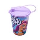Copo Com Tampa 320ml My Little Pony Decorado Pony