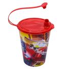 Copo Com Tampa 320ml Transformers Decorado Transformers