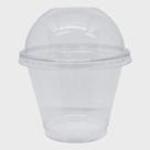 Copo com Tampa Bolha 266ml ( 9 Oz ). Caixa com 20 Unidades