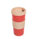 Copo com Tampa Nutri Coza 500ml - Rosa Coral