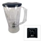 Copo Completo Arno Power Mix 550 Cristal com Tampa Preta