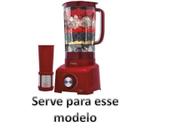 Copo Completo Original Philco Vermelho para Liquidificador PH900_PH700 Copo Completo Original Philco Vermelho para Liquidificador PH900_PH700