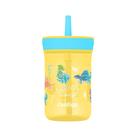 Copo Contigo Kids Leighton com palha, tampa à prova de derramamento de 400 ml