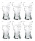 Copo Contour Coca-Cola 300ml Incolor Vidro 12x1