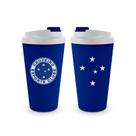 Copo Cruzeiro 500ml Com Tampa Café Licenciado