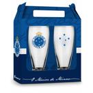 Copo Cruzeiro P/ Presente Chopp Cerveja Tulipa Conjunto 2un - Brasfoot