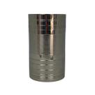 Copo cuia tereré inox redondo frisado recartilhado 300ml