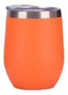 Copo Cuia Térmica 350ml Em Inox Com Tampa Parede Dupla
