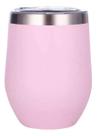 Copo Cuia Térmica 350ml Em Inox Com Tampa Parede Dupla