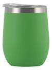 Copo Cuia Termica 350ml Mantem Quente E Frio Verde Lisa