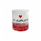 Copo Cylinder Rocks Love Amor 305ml Copo Baixo Copo Cylinder Rocks Love Amor 305ml Copo Baixo