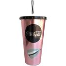 Copo da Coca-Cola 700ml com tampa e canudo