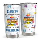 Copo de aço inoxidável de 20 onças SANDJEST Sewing Design