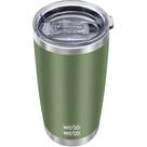 Copo de aço inoxidável isolado WETOWETO 600mL Army Green
