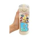 Copo de Água com Canudo Patrulha Pata 400ml - Transparente