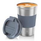 Copo de café CS COSDDI em aço inoxidável 350ml isolado a vácuo