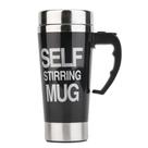 Copo de caneca de mistura automática de chá e café de aço inoxidável 400mL