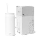 Copo de caneca Simple Modern Trek 1,5 L com alça e tampa de palha
