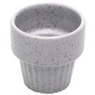 Copo de cerâmica empilhável para café Granilite Lyor 90 ml