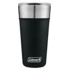 Copo de Cerveja Térmico Inox Com Tampa 600ml Preto Coleman
