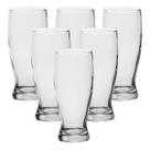 Copo de Chopp Cerveja Tulipa Grosso Reforçado Transparente 240ml 6uni