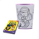 Copo De Colorir Com Giz - Color Cup - Lavável - 01 Und SEREIA