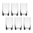 Copo De Cristal Bohemia Para Água e Suco 230 ml Barline 6 Peças