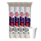 Copo de isopor 300ml térmico 100 unid descartavel ultra Copo de isopor 300ml térmico 100 unid descartavel ultra
