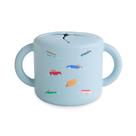 Copo de Lanche de Silicone Mushie Antivazamento 400 ml 9x14x8 cm