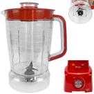Copo de Liquidificador Compatível PH900 Cristal Tampa Vermelha Copo de Liquidificador Compatível PH900 Cristal Tampa Vermelha