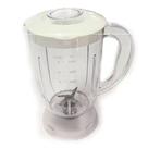 Copo de Liquidificador Mondial Line/Power Cristal - Tampa Branca