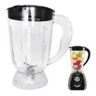 Copo de Liquidificador Mondial Line/Power Cristal - Tampa Preta