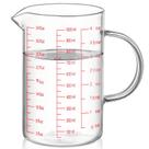 Copo de medição Luvan 1000ml/34 onças de vidro com 3 balanças e 4 xícaras Copo de medição Luvan 1000ml/34 onças de vidro com 3 balanças e 4 xícaras