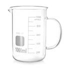 Copo de medição QWORK Beaker de vidro borossilicato de 1000 mL com alça