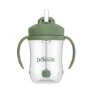 Copo de palha Dr. Brown's Milestones Baby's First 270 ml de azeitona 6m+ Copo de palha Dr. Brown's Milestones Baby's First 270 ml de azeitona 6m+