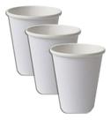 Copo De Papel Biodegradável 120ml Branco Liso 55un Kit 3