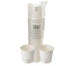 Copo de Papel Branco 100ml 110ml Biodegradável Térmico C/500