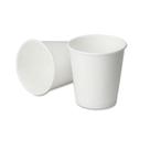 Copo de Papel com Tampa Biodegradável 120ml Prtático Resistente a Temperatura -40cº e 90cº Versátil. Caixa com 100