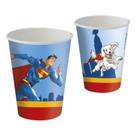 Copo De Papel Festa Superman 200ml C/ 8 Unid. Festcolor