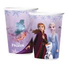 Copo de Papel Frozen 180ml - 8 Unidades