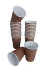 Copo de papel Kraft 200 ml Biodegradavel Térmico 50 un Café