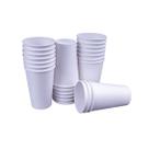Copo de papel liso 300 ml biodegradavel descartável 100 unidades