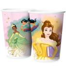 Copo de Papel Princesas Disney - 180ml - 8 Unidades