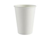 Copo de Papel Térmico Branco Liso 480 ml Sem Tampa - 100 Unidades