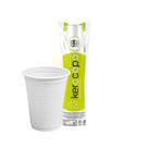Copo De Plástico Branco 300ml Com 100 Unidades Kerocopo