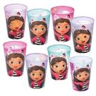Copo de Plástico Casa Magica da Gabby 320ml Decorações Mescladas Copo de Plástico Casa Magica da Gabby 320ml Decorações Mescladas